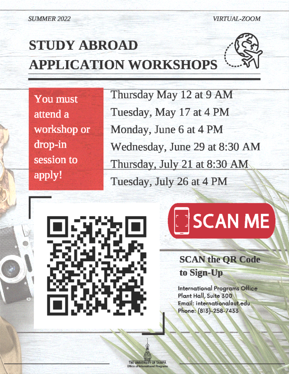 Summer Application Workshops
